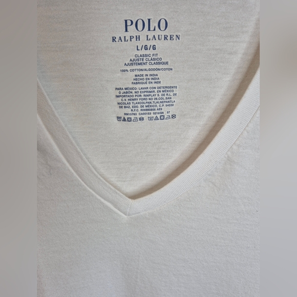 Polo by Ralph Lauren Men's White T-Shirt - Picture 2 of 7